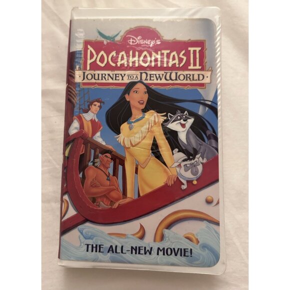Disney Pocahontas II: Journey to a New World VHS Video Cassette Tape - Picture 1 of 4